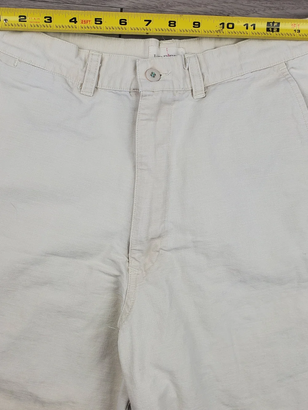 J.Crew Oarsman Shorts Mens 30 Cream 100% Cotton Chino Preppy